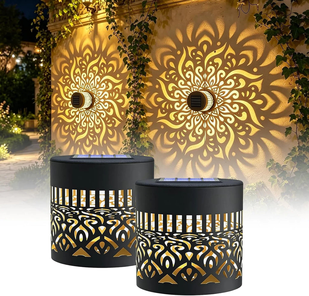 Solar Fence & Wall Lights – Waterproof Outdoor Glow for Every Space