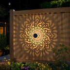 Solar Fence & Wall Lights – Waterproof Outdoor Glow for Every Space