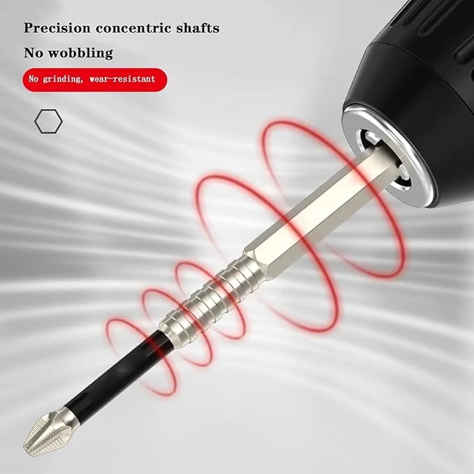 6 Pcs Magnetic Screwdriver Bit Set Electric Drill Screwdrivers Bits Heavy Duty Alloy