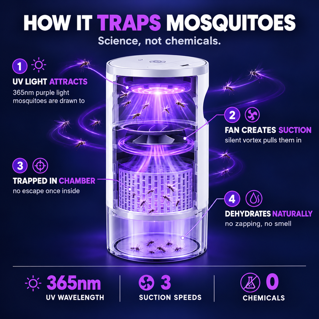 📢📢40% OFF!! ⏰Indoor LED Insect Killer for Home and Bedroom