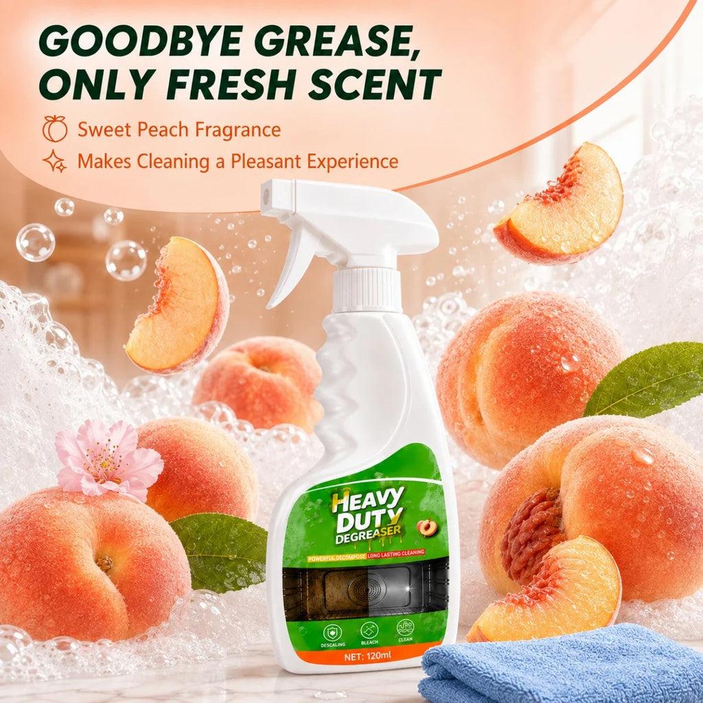 🧽 Heavy-Duty Grease Cleaning Spray – Cut Through Tough Grease Without Endless Scrubbing | Pack Of 2