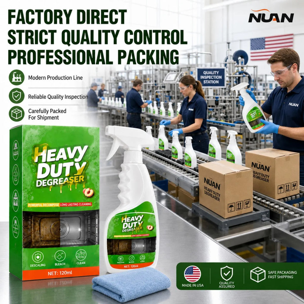 🧽 Heavy-Duty Grease Cleaning Spray – Cut Through Tough Grease Without Endless Scrubbing | Pack Of 2