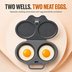 2‑Pack Easy‑To‑Clean Microwave Omelette Maker, Multifunctional Egg Poacher 🍳