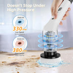 Electric Rotating Cleaning Brush (Cordless Shower Scrubber)