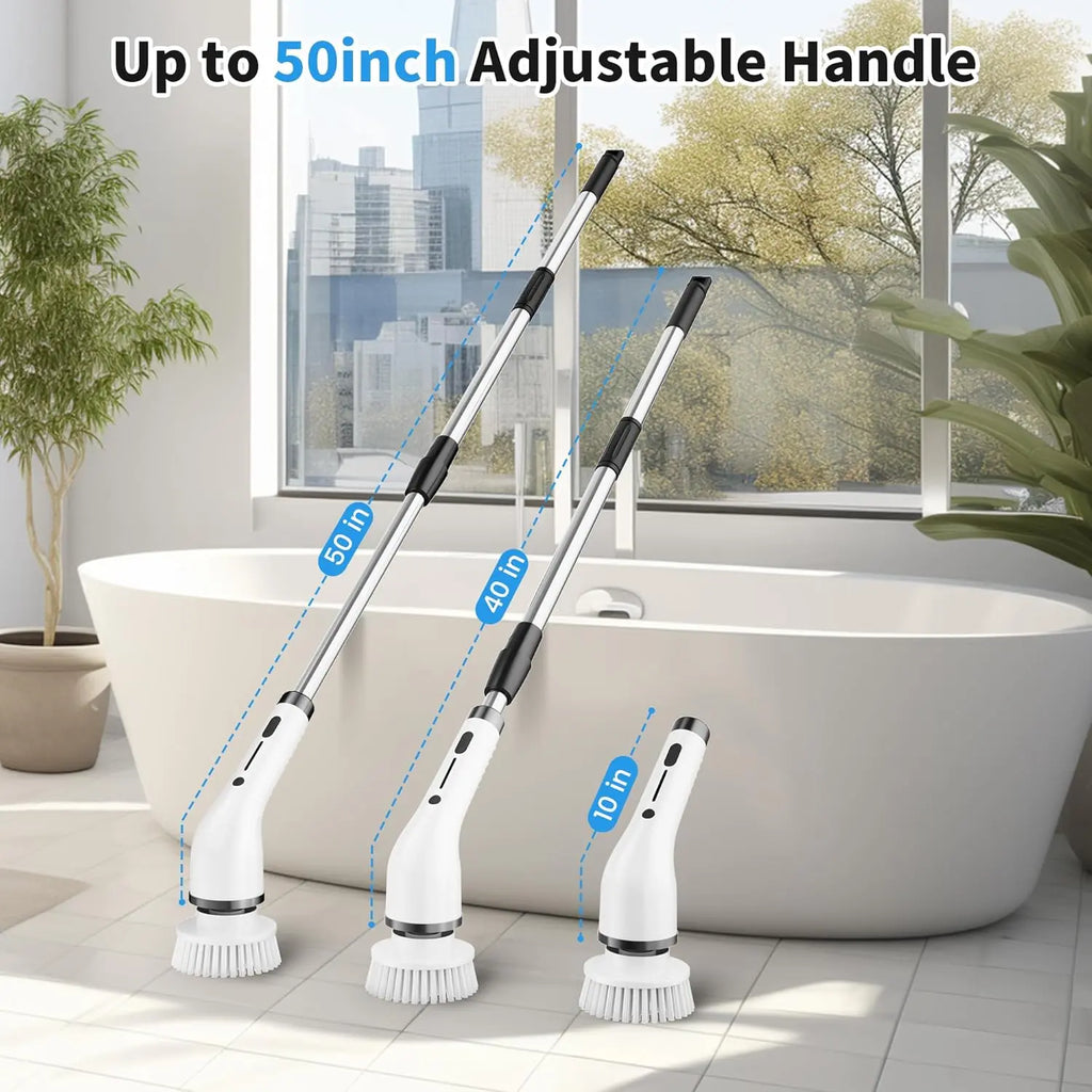 Electric Rotating Cleaning Brush (Cordless Shower Scrubber)