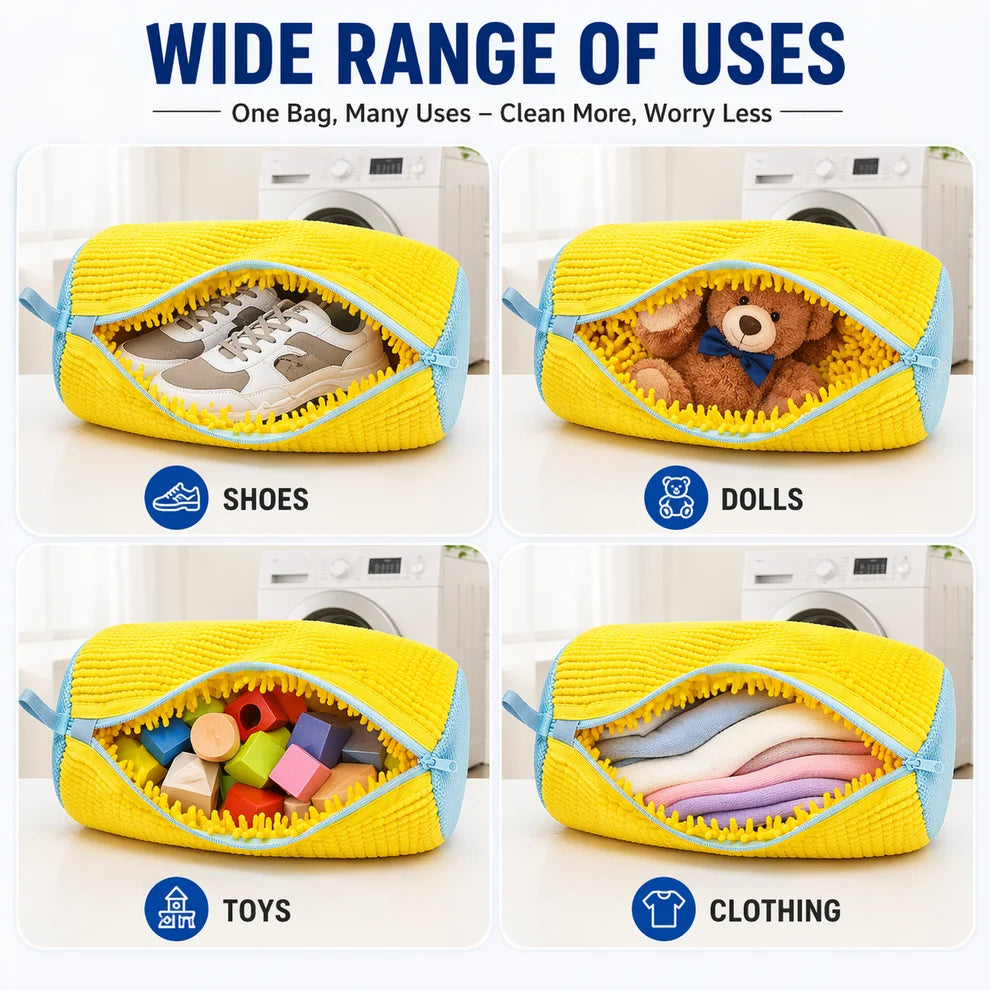 Wash Your Shoes in the Machine Without the Mess! 👟✨