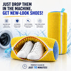 Wash Your Shoes in the Machine Without the Mess! 👟✨
