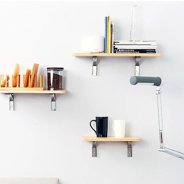 💞50K+ SOLD!💥 Fold in a Second, Declutter Instantly! Multi-use Bracket for a Tidy Kitchen/Study