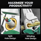 🔥8-in-1 Multi-Functional Wire Stripper Scissors With Electrical Test