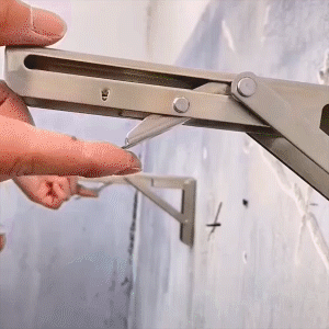 💞50K+ SOLD!💥 Fold in a Second, Declutter Instantly! Multi-use Bracket for a Tidy Kitchen/Study