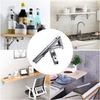💞50K+ SOLD!💥 Fold in a Second, Declutter Instantly! Multi-use Bracket for a Tidy Kitchen/Study