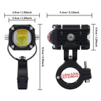 🎉 2026 Sale — Over 40,000 Sold! 🏍️ Universal Motorcycle LED Spotlights – Dual Beam & All-Weather Waterproof 💡