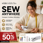 🧵 Mini Electric Sewing Machine – Lightweight, Portable & Easy to Use! ✨