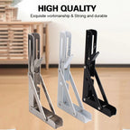 💞50K+ SOLD!💥 Fold in a Second, Declutter Instantly! Multi-use Bracket for a Tidy Kitchen/Study