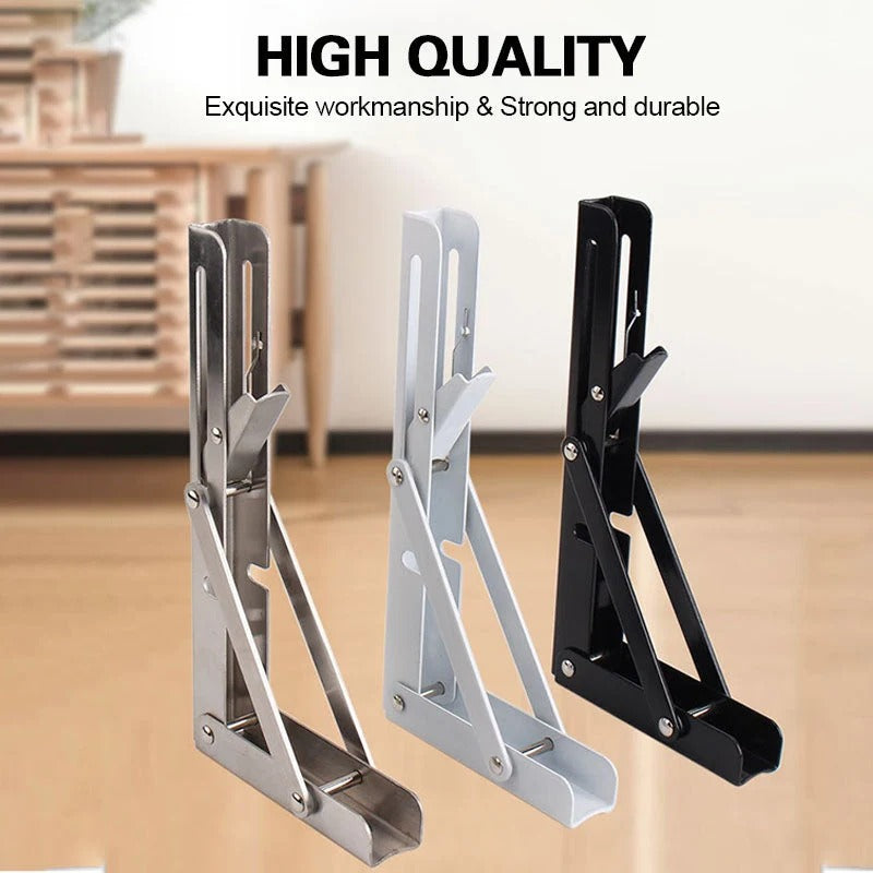 💞50K+ SOLD!💥 Fold in a Second, Declutter Instantly! Multi-use Bracket for a Tidy Kitchen/Study