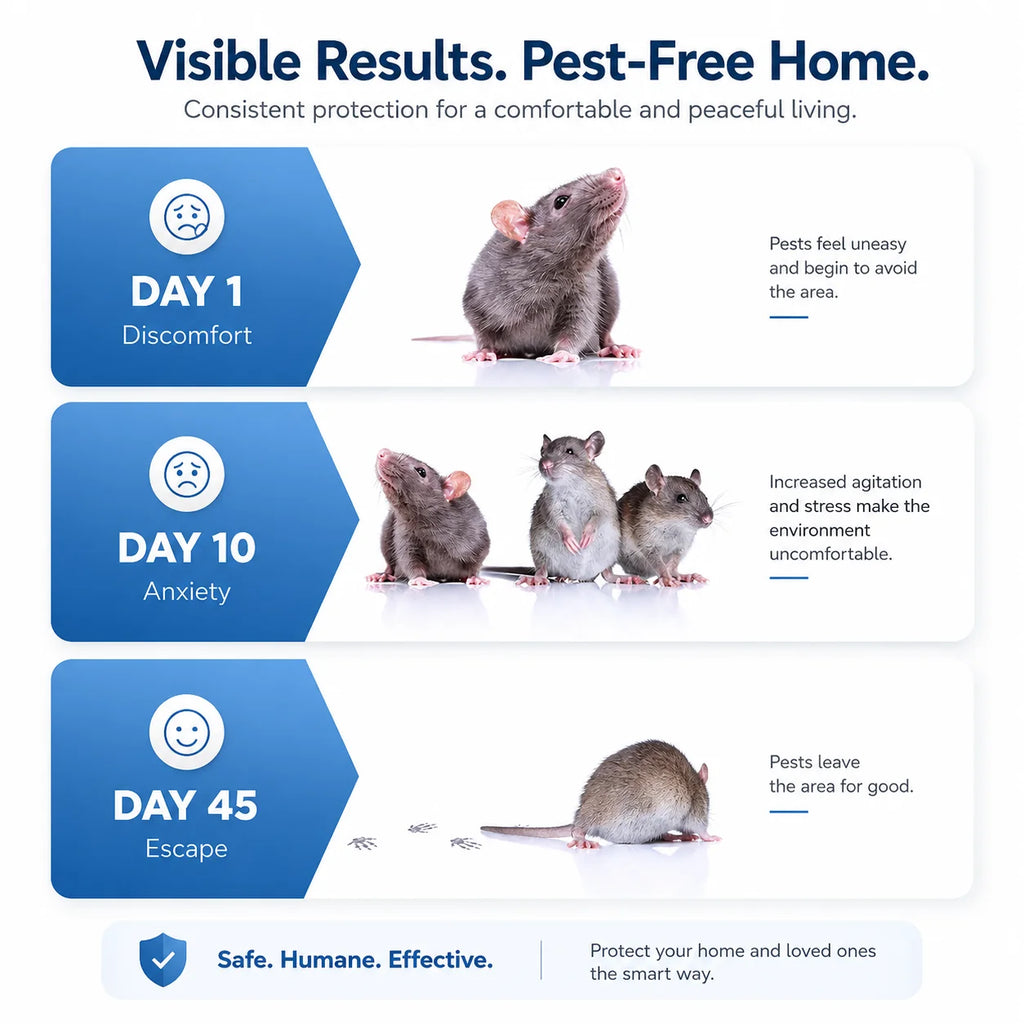 Pest Reject™ – Powerful Ultrasonic Pest Repeller (Buy 1 Get 1 Free)