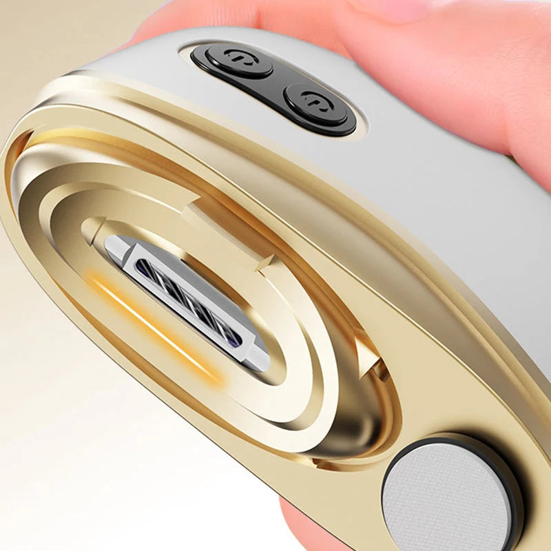 👍3-in-1 Electric Nail Clippers and Polisher🎁 Perfect for All Ages 👵👶