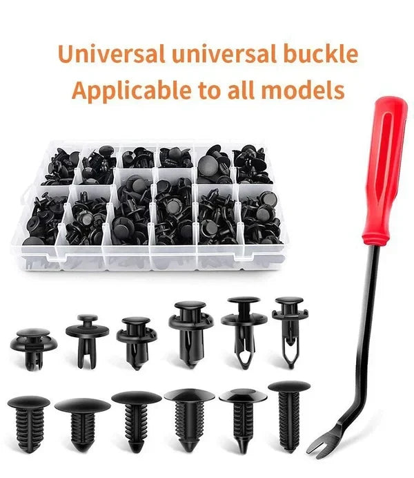 🔥 LAST DAY 49% OFF – 100-pack universal screw clamps – Suitable for car fenders, door panels, C05 C20 C32 B01 D02 A16 car parts.