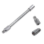 🔩 50% OFF ⚙️ Flexible ratchet extension bar – Reaches tight corners, ball lock – ideal for auto repair or DIY 🛠️