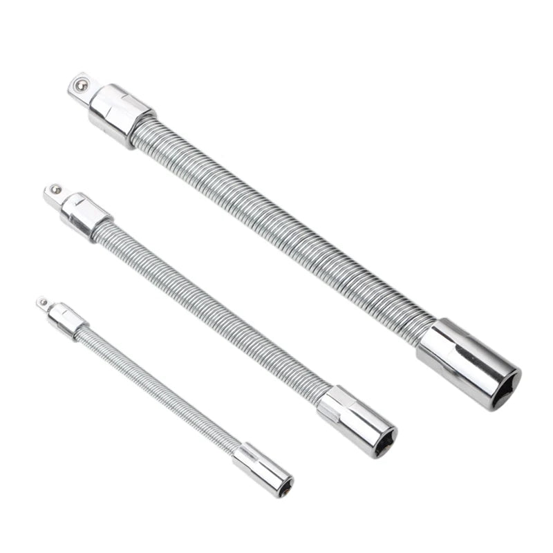 🔩 50% OFF ⚙️ Flexible ratchet extension bar – Reaches tight corners, ball lock – ideal for auto repair or DIY 🛠️