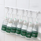 🏠50% OFF⏰ Multifunctional sliding hook, drill-free mounting, adjustable, ideal for kitchen & bathroom
