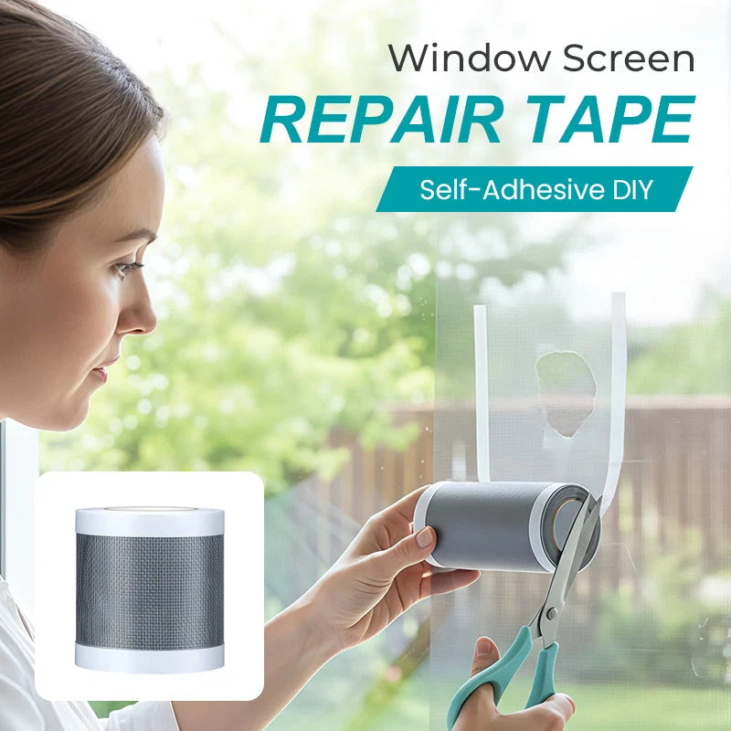 📢📢50% OFF !!⏰Self-Adhesive DIY Window Screen Repair Tape Main image
