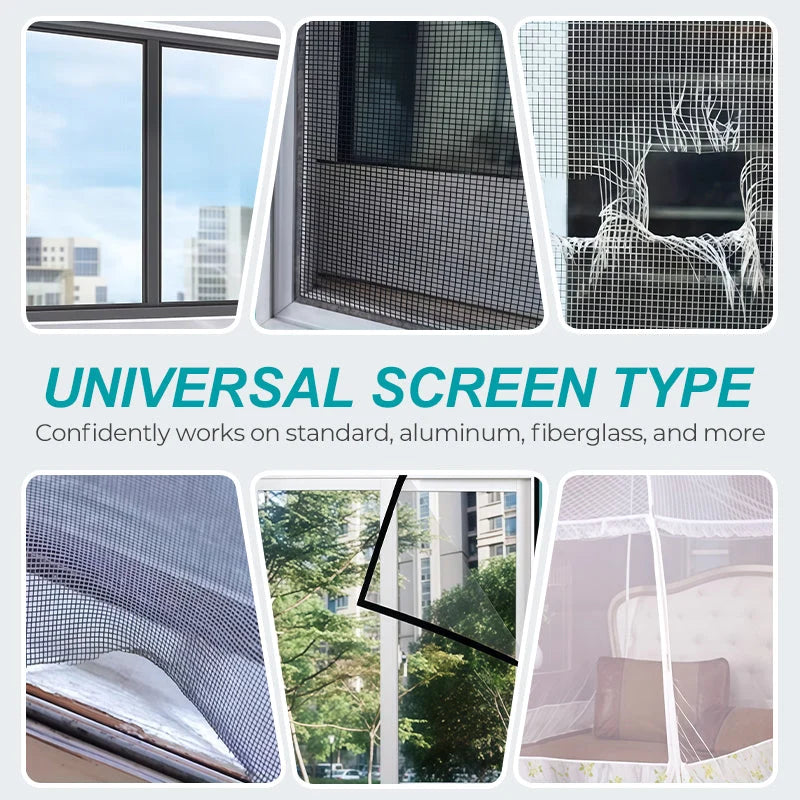 📢📢50% OFF !!⏰Self-Adhesive DIY Window Screen Repair Tape