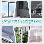 📢📢50% OFF !!⏰Self-Adhesive DIY Window Screen Repair Tape