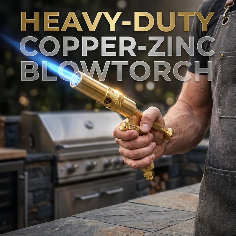 Invertible Butane Torch for Grilling, Searing and Fire Starting
