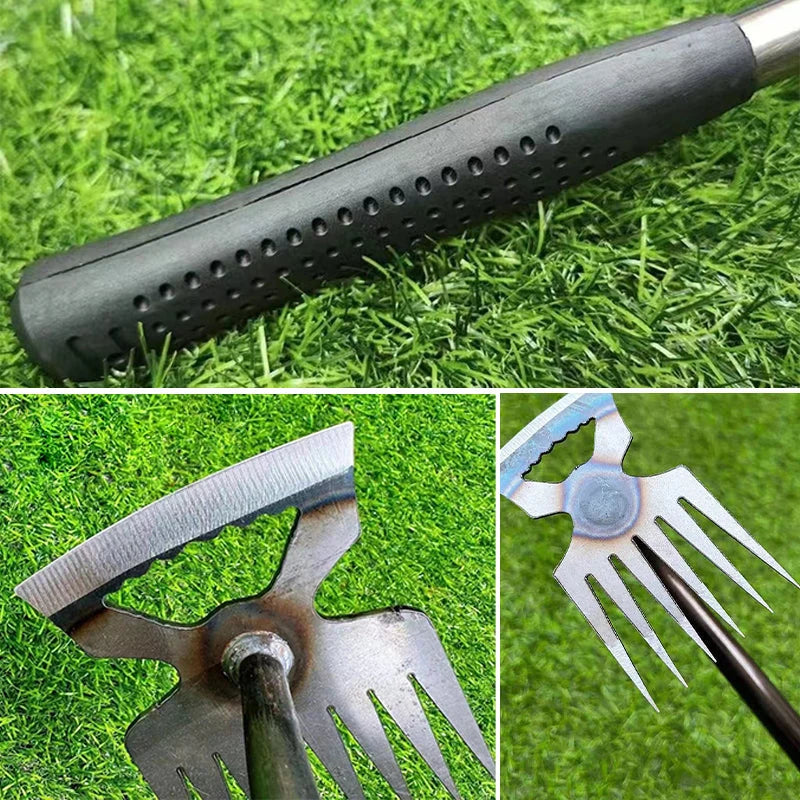 🌱50% OFF NOW! Manual Weed Remover Tool‑ Multi‑Function Garden Weeding Rake, Heavy‑Duty Metal Hand Weeder for Lawn, Backyard & Farm Planting Secondary image