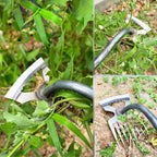🌱50% OFF NOW! Manual Weed Remover Tool‑ Multi‑Function Garden Weeding Rake, Heavy‑Duty Metal Hand Weeder for Lawn, Backyard & Farm Planting